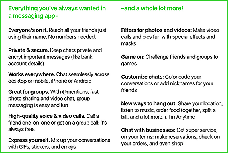 Amazon Messenger App
