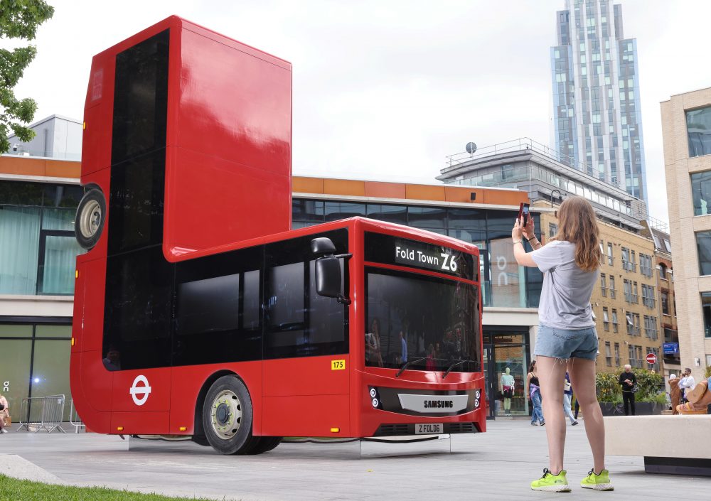 Samsung Folding Bus London